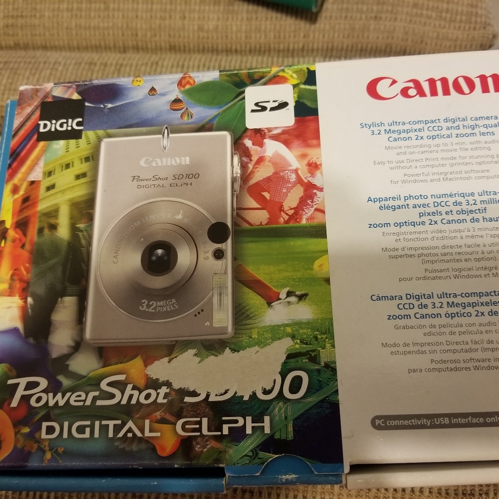 Canon PowerShot sd100 digital elph